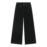 Vintage Camouflage Wide-Leg Jeans